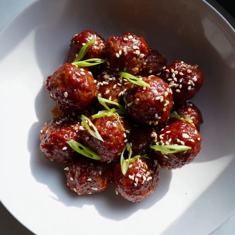 Spicy Sriracha Honey Meatballs #24