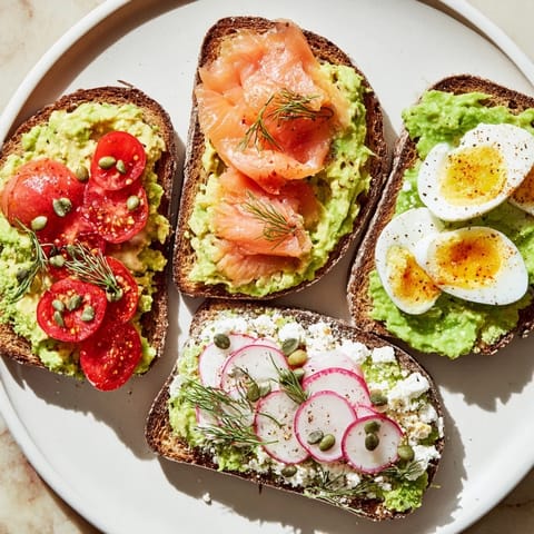 Avocado Toast Four Ways