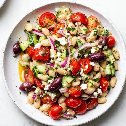 White Bean Mediterranean Salad