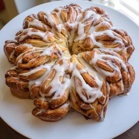 Cinnamon Roll Snowflake