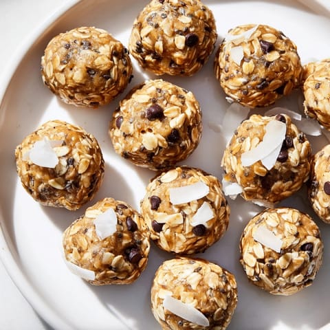 These Almond-Chia Energy Bites are a no-bake treat rolled into neat, bite-sized spheres.