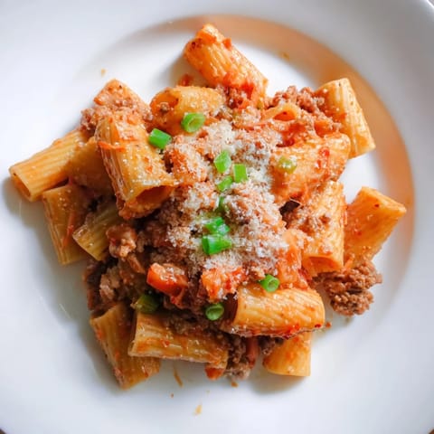 Chaos Cooking Kimchi Ragu Pasta