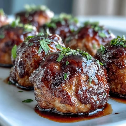 Light Teriyaki Turkey Meatballs