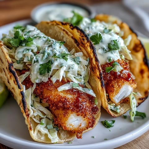 Air Fryer Fish Tacos