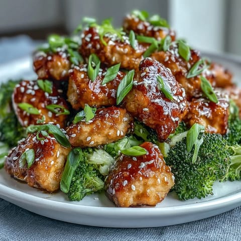 Honey Garlic Chicken Bites
