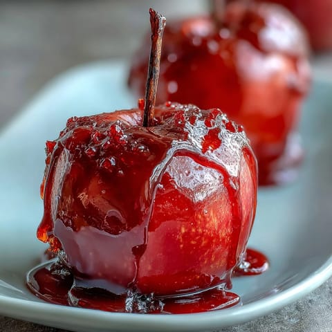Classic Red Candy Apples