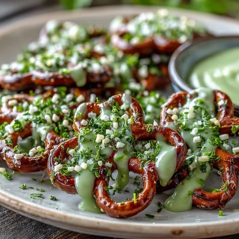 Festive St. Patrick's Day shamrock pretzel bites with green candy coating and sprinkles, perfect for holiday snacking.