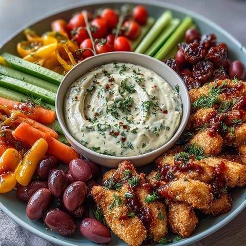 Chicken Run Veggie Tray