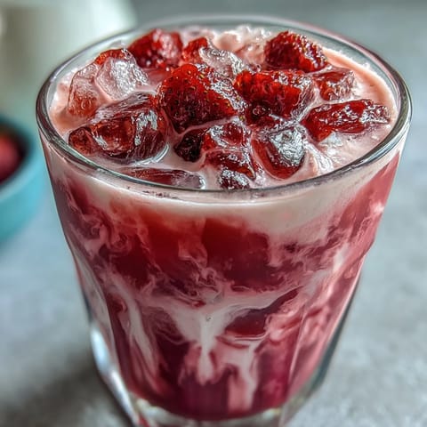 Dragon Drink with Coconut Milk