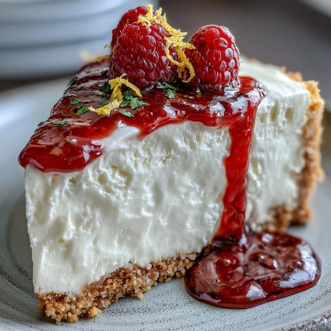 Luscious no-bake cheesecake, perfect for a sweet Mother's Day dessert.