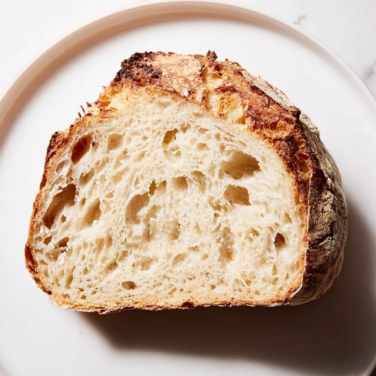 This airy, perfectly baked The Best Easy No-Knead Bread boasts a delightful, artisan-style crust.
