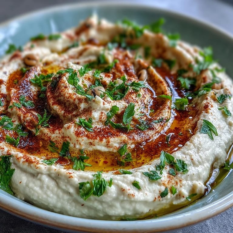 Smooth Black-Eyed Pea Hummus in a rustic bowl with lemon wedges and pita, a protein-rich vegan dip for snacking.