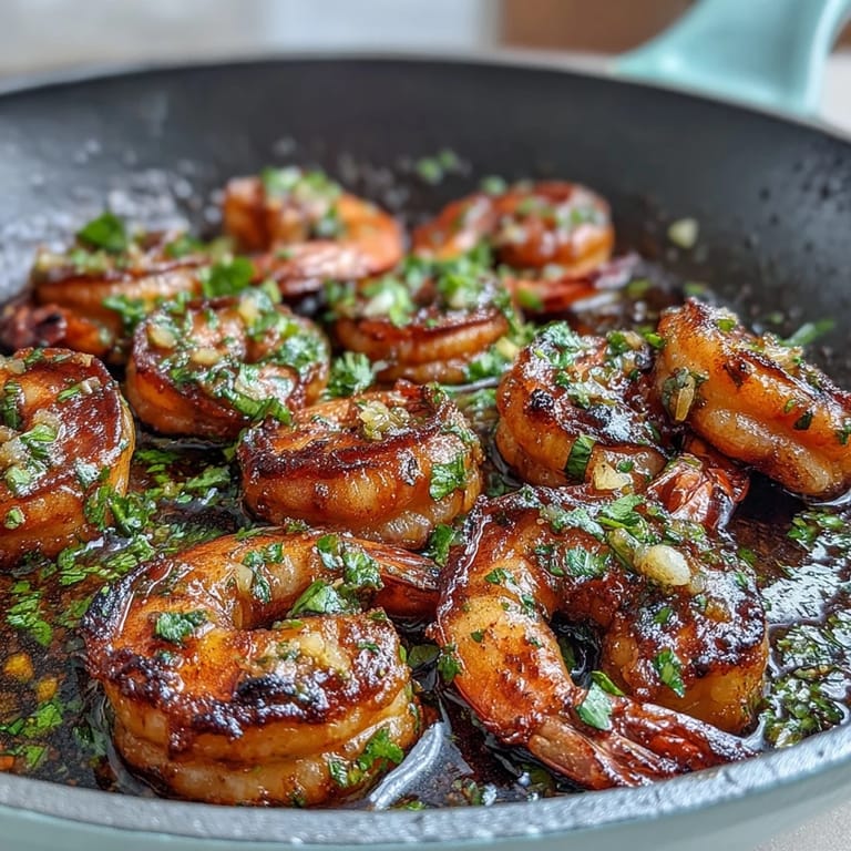 Succulent shrimp sautéed in lemon and garlic, served in a healthy bowl with brown rice and crisp vegetables.  
