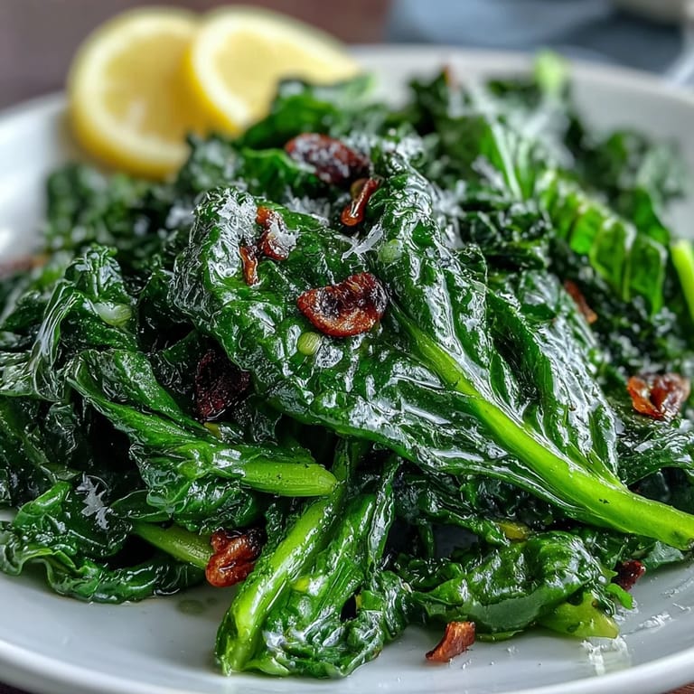 Bright lemon vinaigrette arugula salad topped with Parmesan shavings and toasted pine nuts.