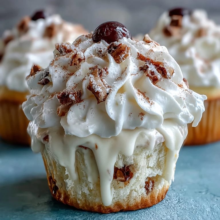 Cinco de Mayo Tres Leches Cupcakes: moist vanilla cakes drenched in sweet milk blend, crowned with light whipped cream and festive berries.